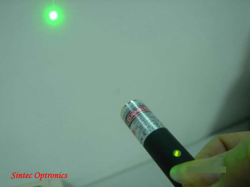 green laser pointer