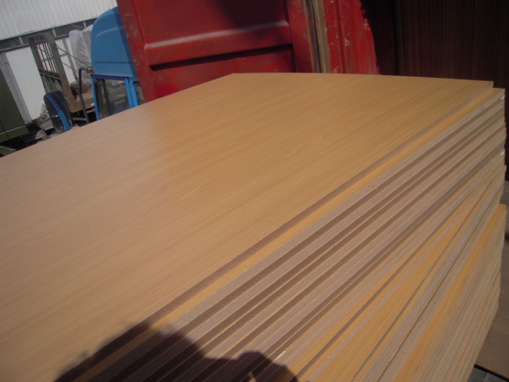 Melamine MDF board, plain MDF board, fibreboards