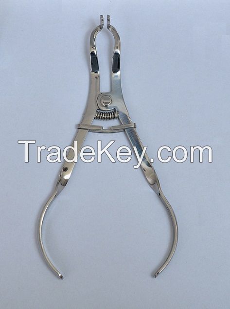 IV Type Dental Rubber Dam Clamp Forceps