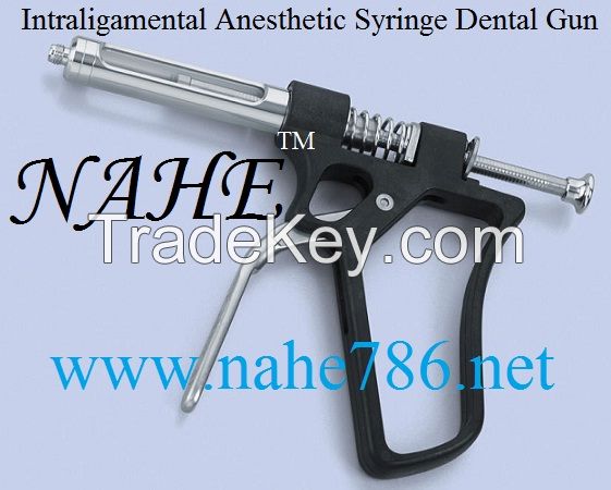 Dental Intraligamental Anesthetic Syringe Dental Gun