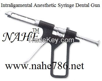 Dental Intraligamental Anesthetic Syringe Dental Gun