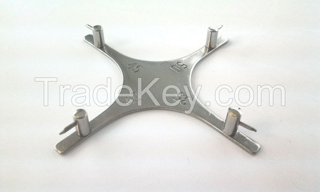 Bracket Positioning Boone Star Gauge Ortho Dental Stainless Steel 