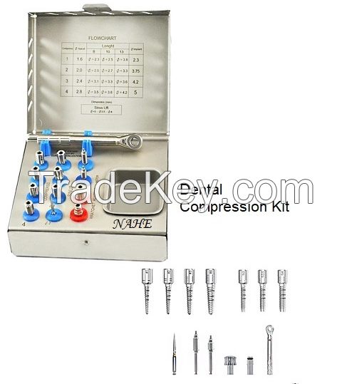 Nanjing Al-Heera Inc Dental Implant Cocial Compression Kit Set, Dental Surgical Instruments