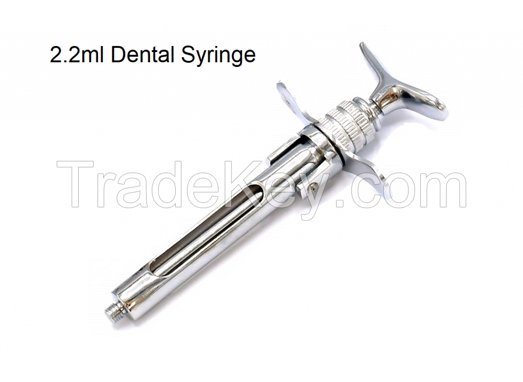 Dental 2.2ml Aspirating Syringes Dental Surgical Instrument