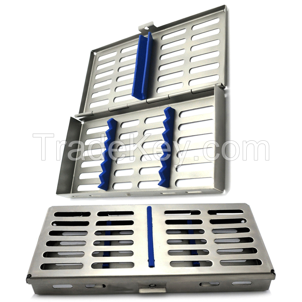 7 Instrument Holder Sterilize Cassette Box Medial & Dental Surgical Instrument