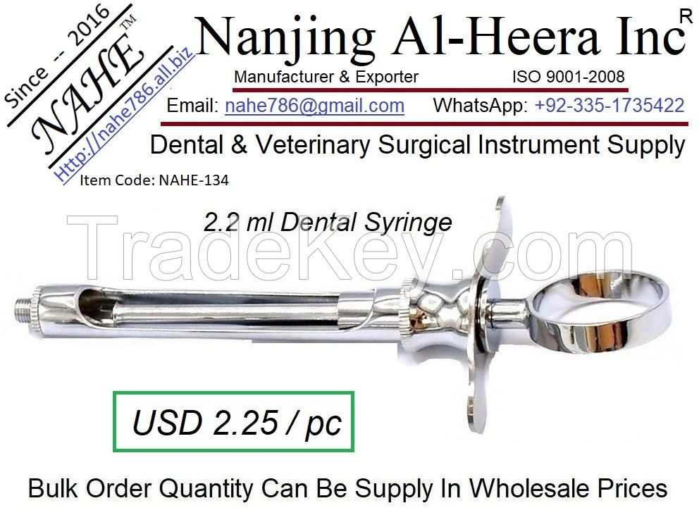 Dental Regular 1.8ml Syringe Dental Surgical Instrument