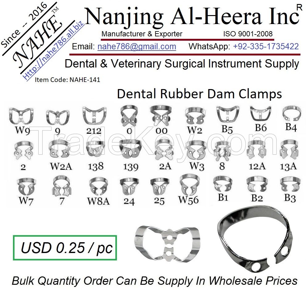 Dental Rubber Dam Clamp No-12A Dental Surgical Instrument