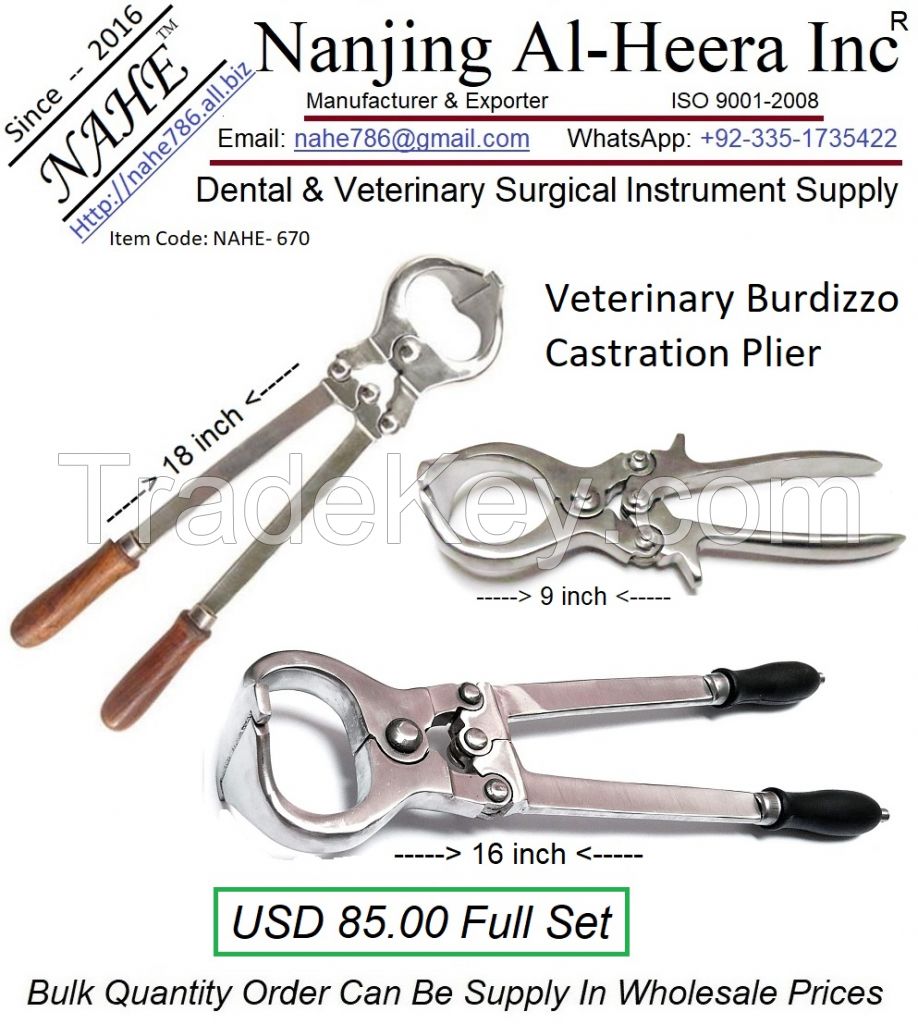 Veterinary Surgical Plier Set, Veterinary Surgical Instrument