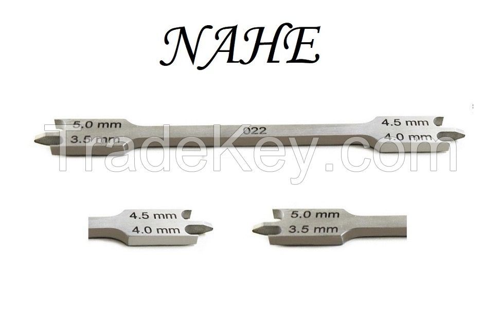 Dental Height Gauge No-022 Double Sided Dental Surgical Instrument