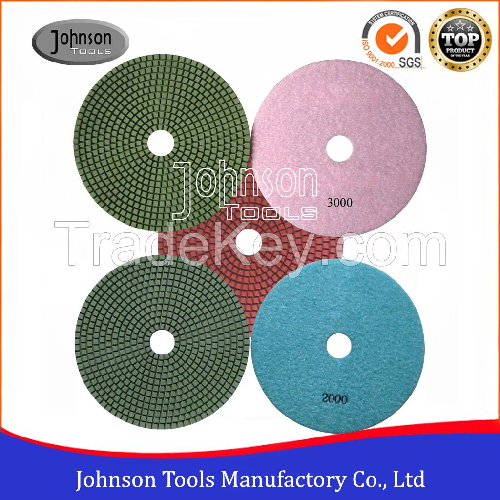 75mm-180mm Wet Diamond Polishing Pads for Polishing Floor or Stone