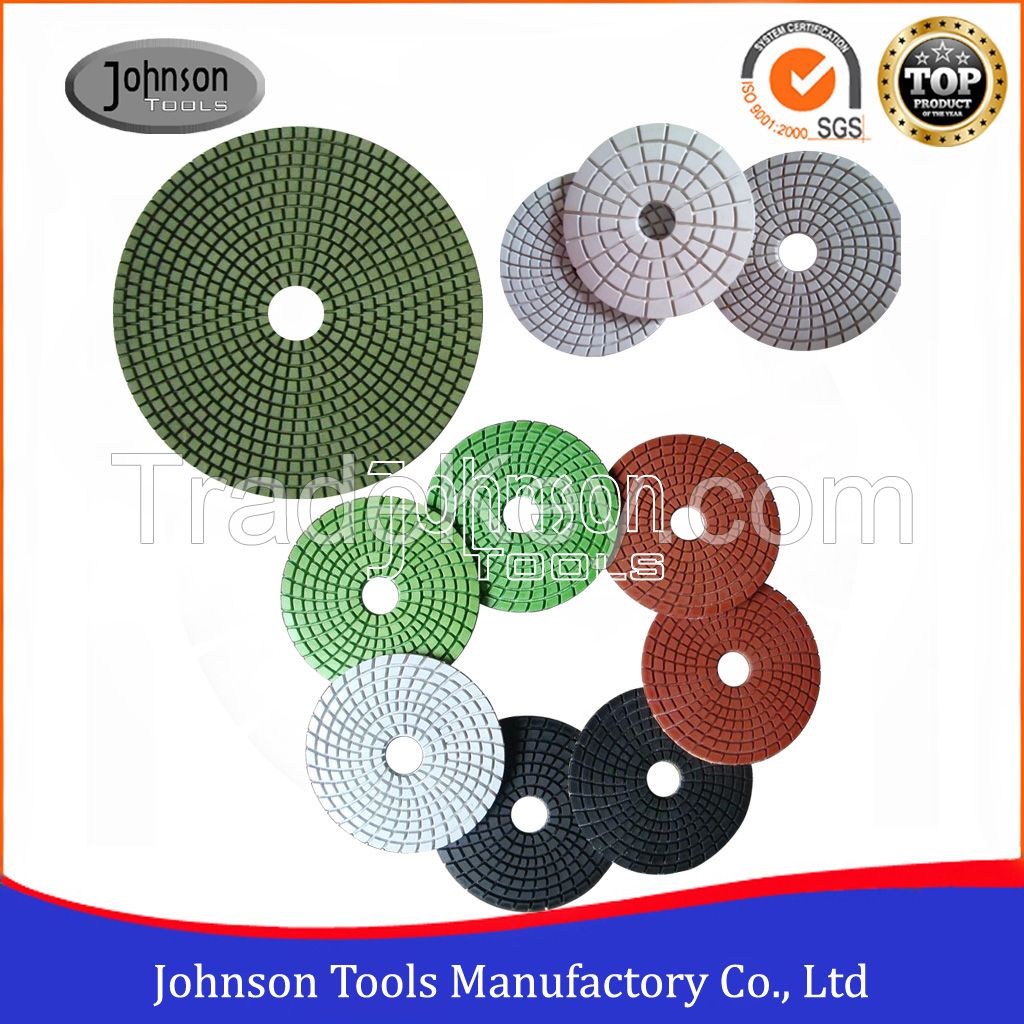 75mm-180mm Wet Diamond Polishing Pads for Polishing Floor or Stone