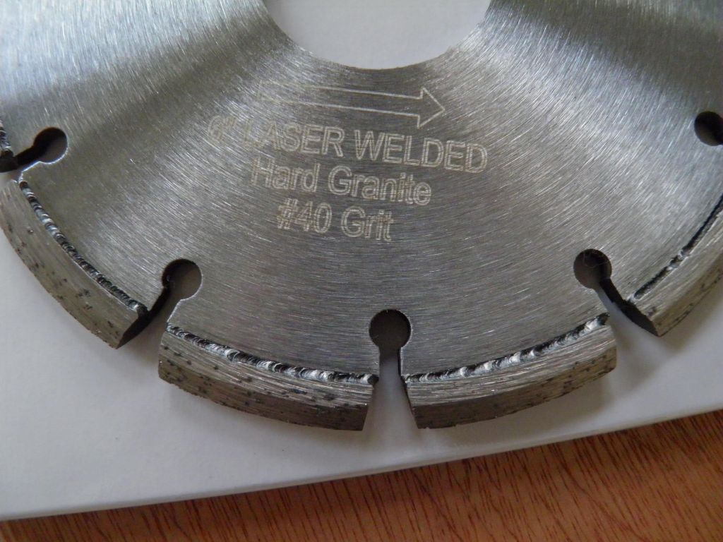 150mm Laser Welded Crack Chasing Diamond Blades