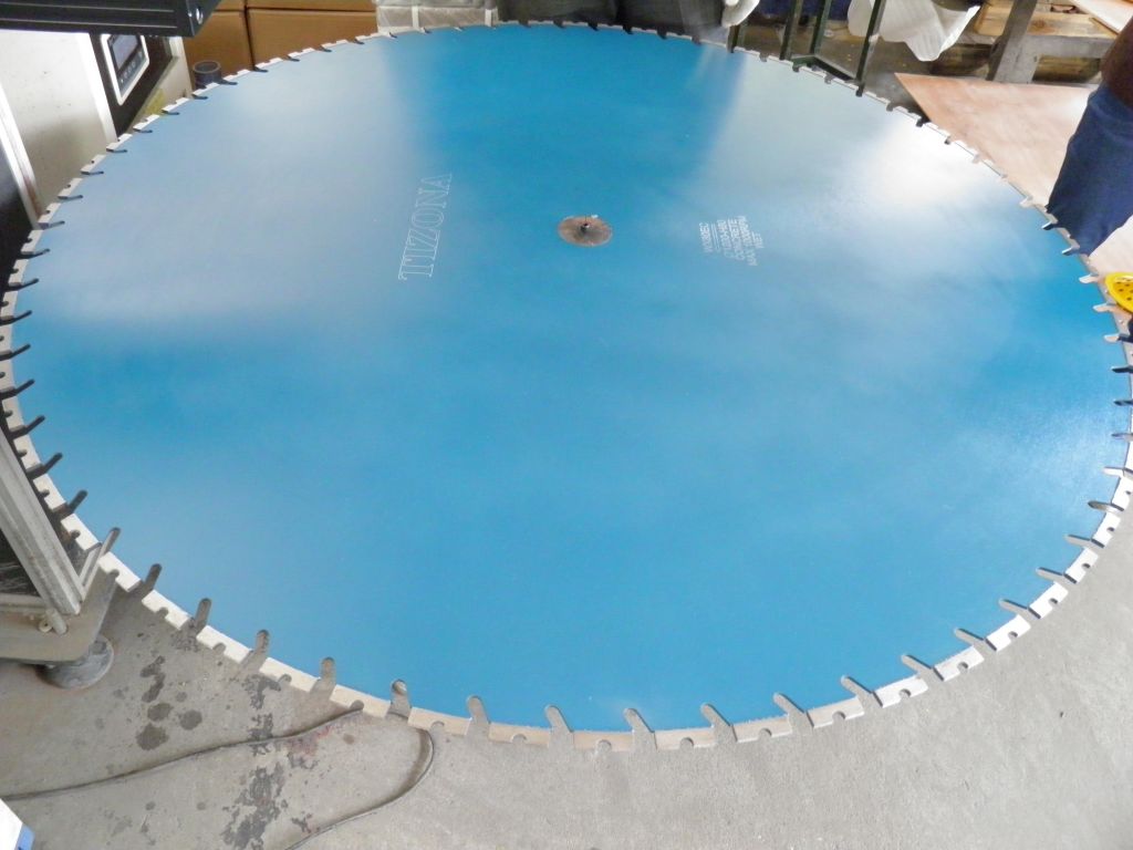 48&quot; Diamond Blades for Solving the Difficulty of Heavily Reinforced Concrete Cuttings