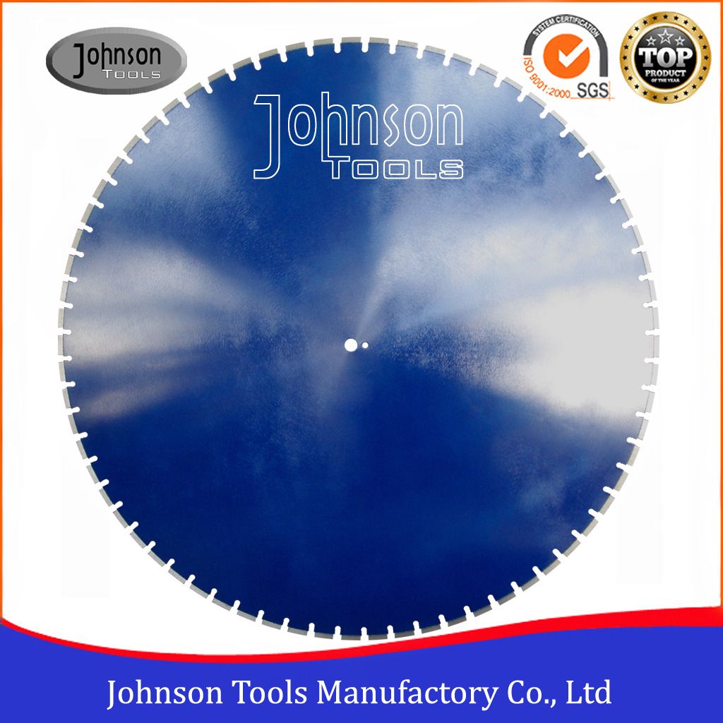 1200mm Diamond Wall Saw Blades for Cutting Reinforced Concrete Wall, Laser Welding