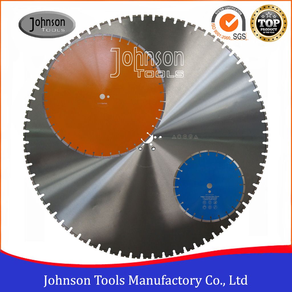 4&quot;-24&quot; Laser Welded Concrete Saw Blades for Reinforced Concrete Cutting