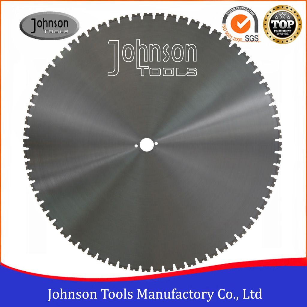 1200mm Diamond Wall Saw Blades for Cutting Reinforced Concrete Wall, Laser Welding