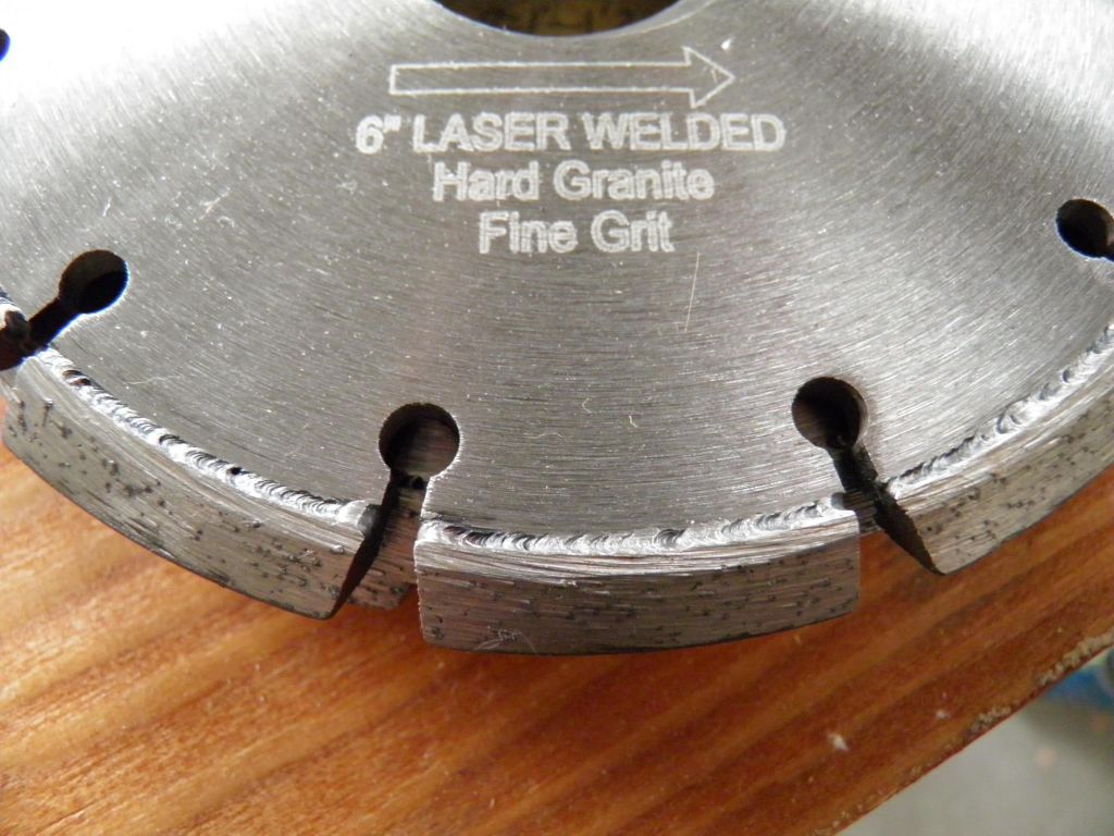 150mm Laser Welded Crack Chasing Diamond Blades
