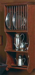 Primitive plate rack