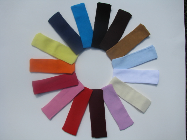 1 and 2 inch Nylon/Lycra Knit Infant Baby Headbands