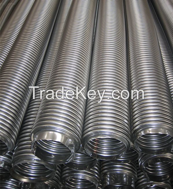 stainless steel 304 braided flexible metal hose with NPT fittings