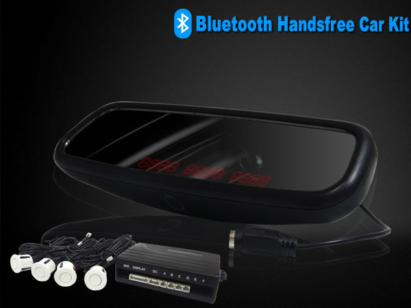 bluetooth car kit with parking sensor