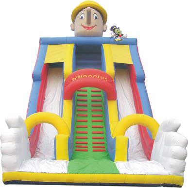 inflatable slide