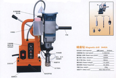 magnetic drill MD45mm