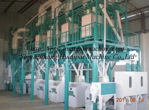 flour processing machine for wheat/maize corn