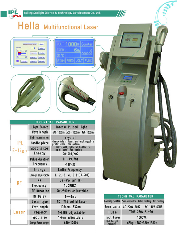 Multifunction Hair Removal Machines