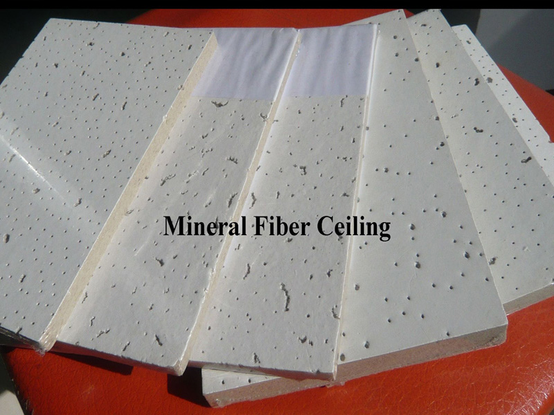 Mineral fiber ceiling