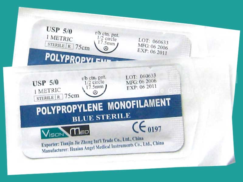 polypropylene sutures