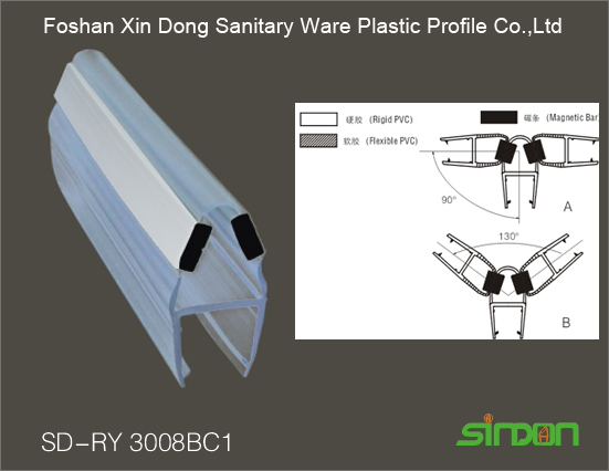 magnetic seal strip, magnetic door seal, sealing strip