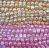 dyed-colour pearl string