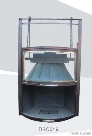wood pellet fireplace/stove