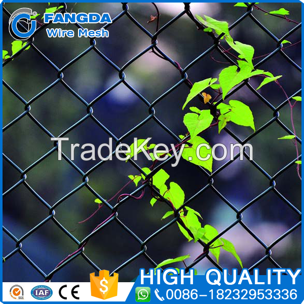 Cheap Wholesale Vinyl Coated Chain Link Fence, Galvanized Chain Link Fence Prices