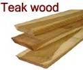 Teak wood (rough sawn) . AD