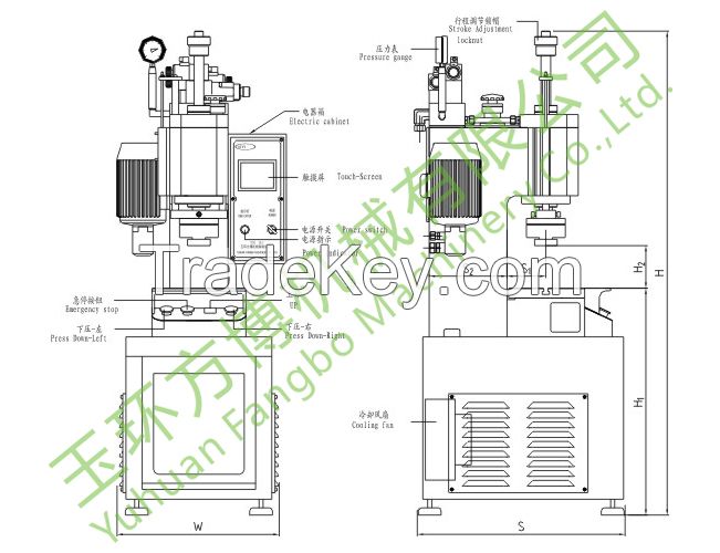 CNC Single-column servo Hydraulic Press