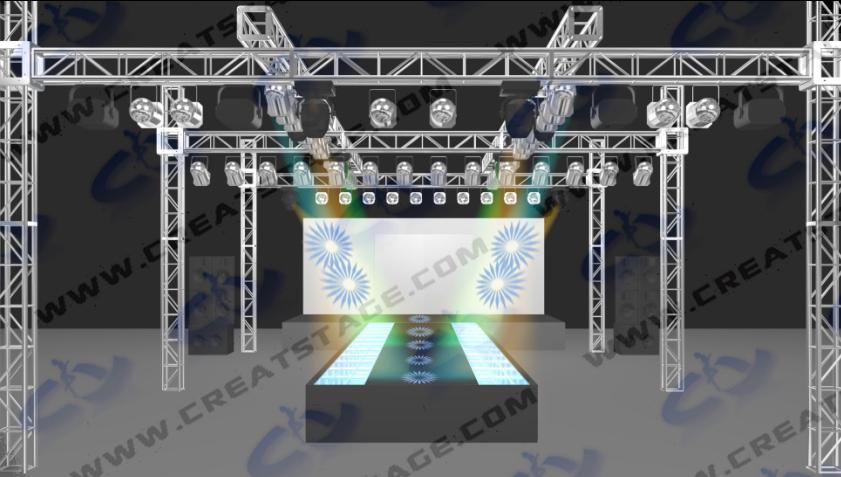 stage lighting truss, aluminum truss, display equipment
