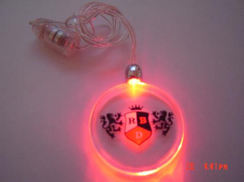 LED color changing necklace (HY0009)