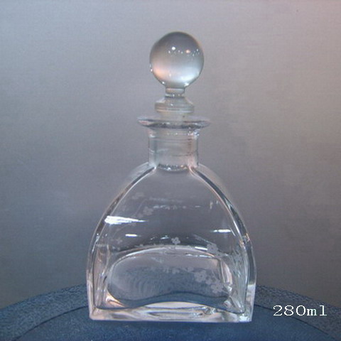 Reed diffuser bottle with Wooden cap (JX-EW020)