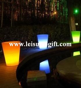 LED Illuminate Flower Pot