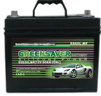 Car Starter Silicone Power Battery SS60R/LS-MF
