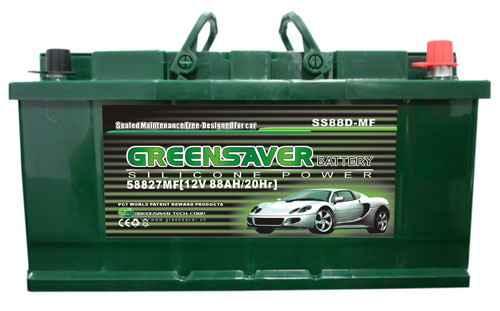 Car Starter Silicone Battery( SS88D-MF)