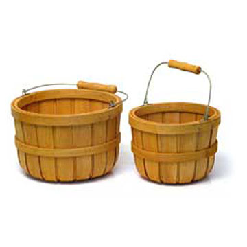 wooden basket