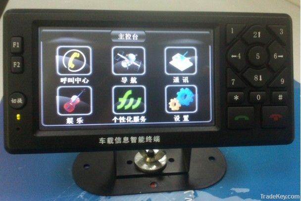 GPS navigator and tracking combined system