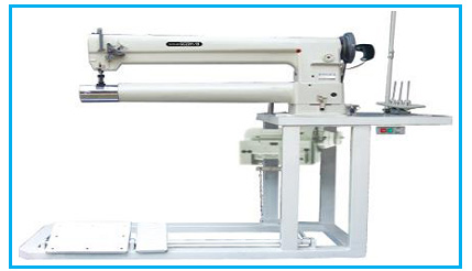 Filter bag long-arm cylinder bed 2 needle automatic needle positioning
