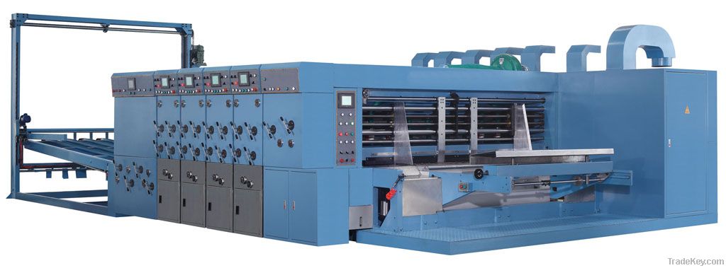 Flexo printer slotter die-cutter