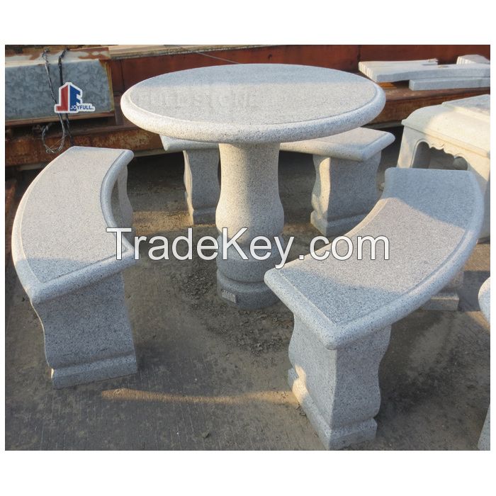 Stone Garden Furniture, granite table set