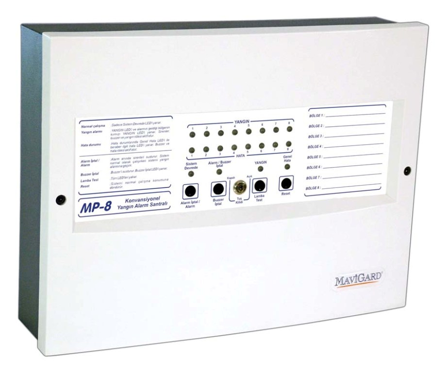 MP-8 Conventional Fire Alarm Control Panel