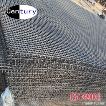 high carbon steel, 65Mn Crimped wire mesh